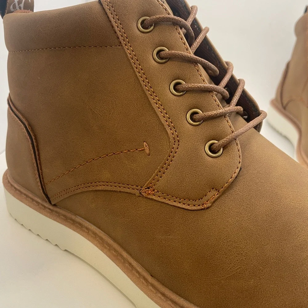 NY&C Allen Brown‎ Lace-up Chukka Boots Men's Size 11
